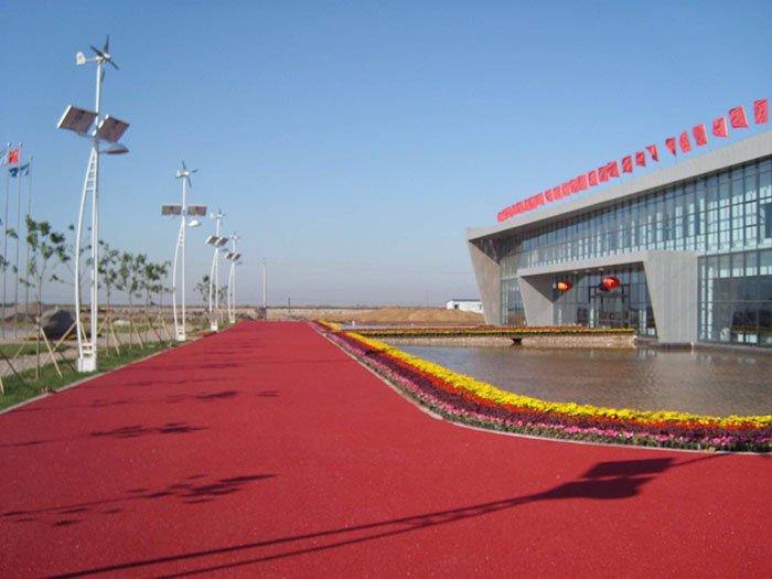 彩色防滑路面