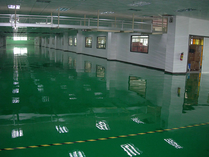 環(huán)氧樹脂砂漿型地坪涂裝